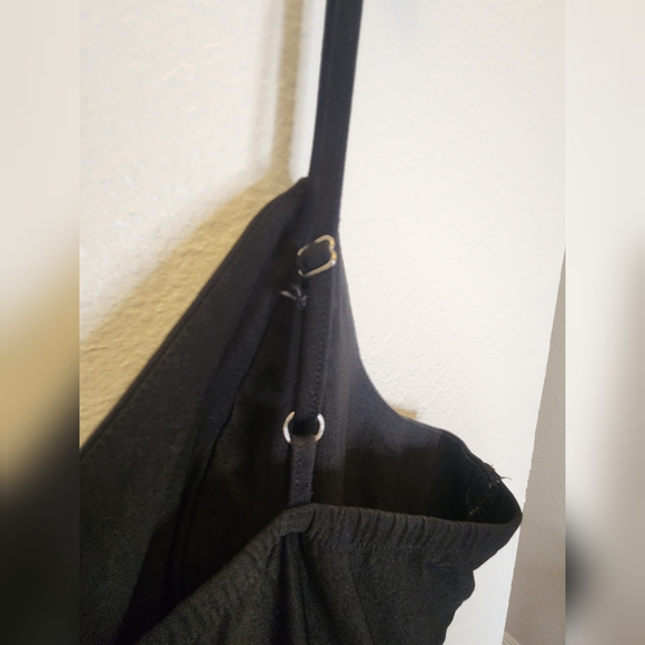 HAUTE FOX Black Lace-Up Mini Dress Plus Size - Picture 9 of 12